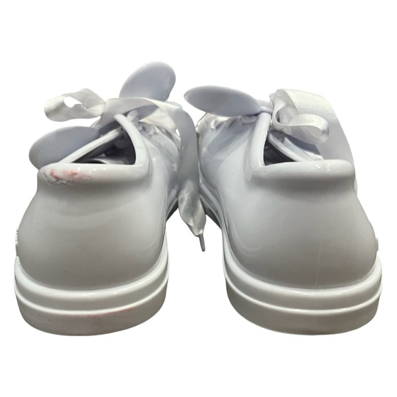 Melissa Kids White Sneakers with Bow Accents - Picture 6 of 9